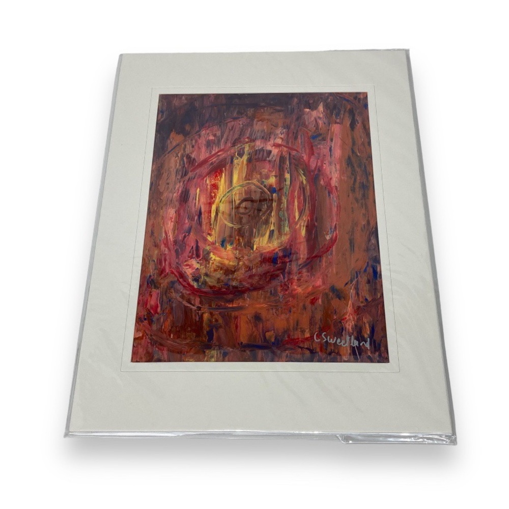 Original Acrylic Abstract Art Painting By lioness Mystical Arts